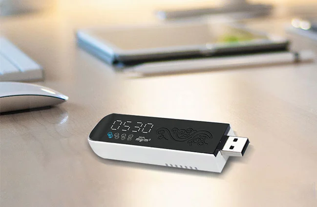 IAQ 미니 CO2 모니터 CM01 의 통신