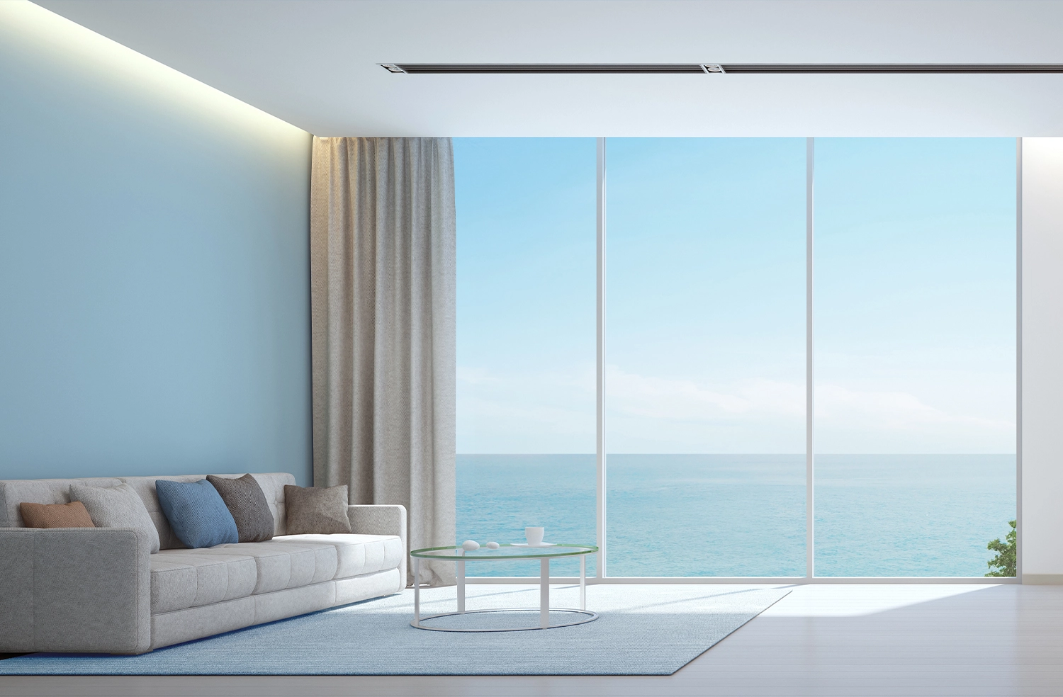 덕트 마운트 송신기 AM6208D 의 응용