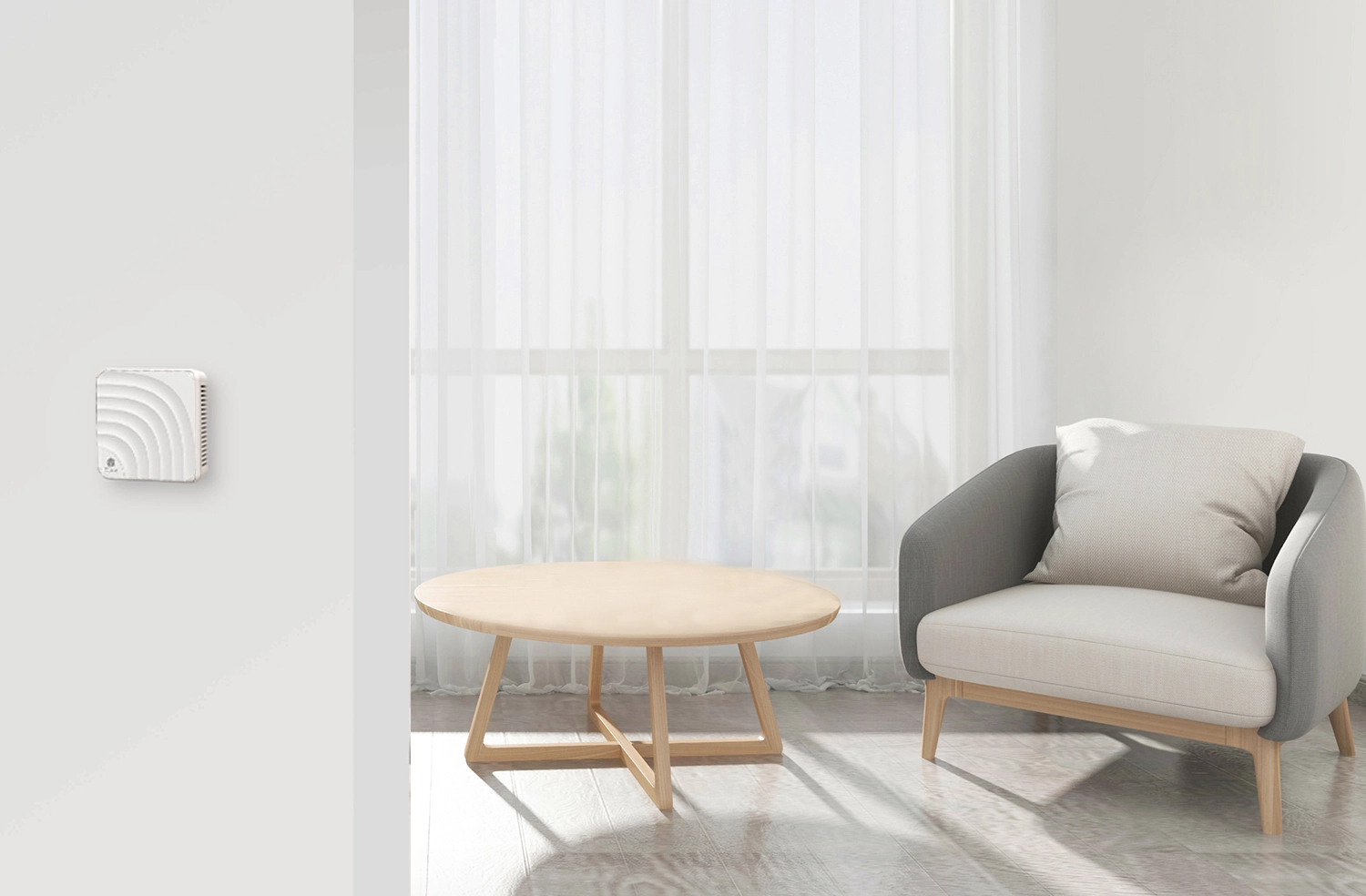 벽 마운트 송신기 AM6208W 의 응용