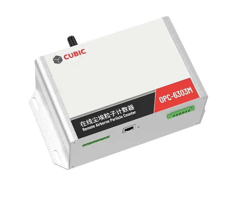 디스플레이 OPC-6303M 없이 2.83LPM 온라인 입자 카운터